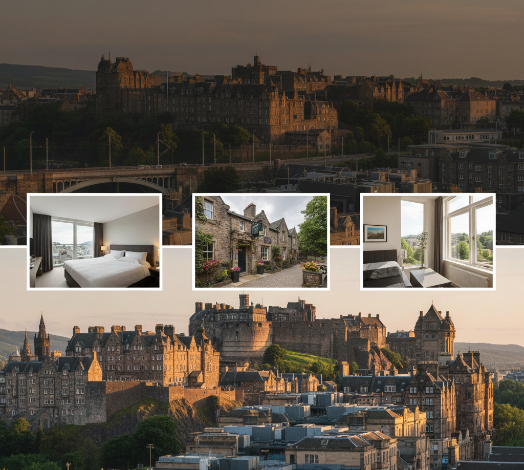 Edimburgo Perfetta: Dove Alloggiare Senza Impazzire (La Guida Completa 7W)