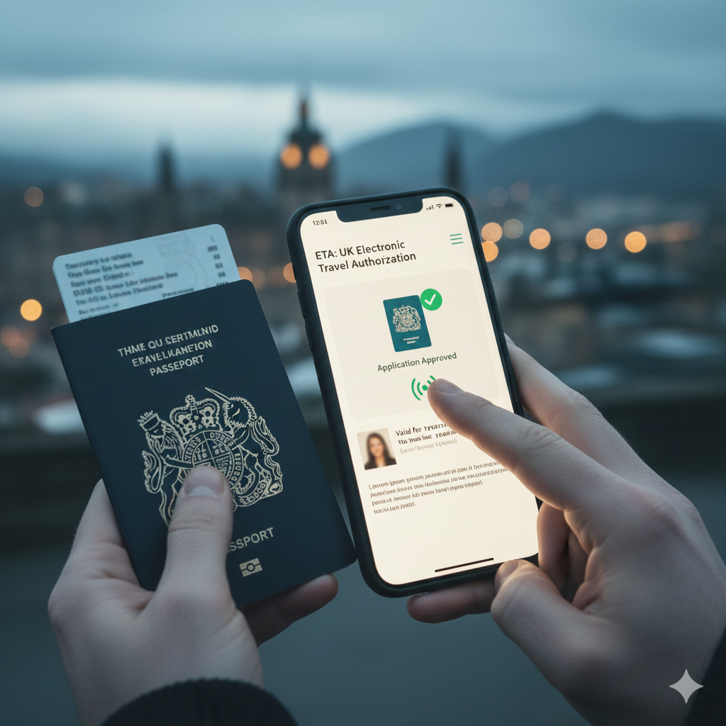 ETA (Electronic Travel Authorization) per la Scozia (2026): Guida Completa e Obbligatoria